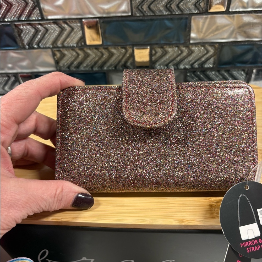 No Boundaries Glitter Wallet